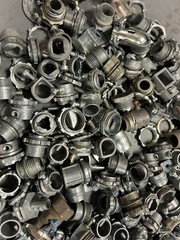 Assorted Electrical Conduit Connector Lot – 120 Pieces