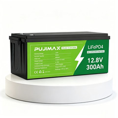 12V 300AH LiFePO4 Lithium Battery 15000+ Deep Cycle BMS for Solar RV Off-grid