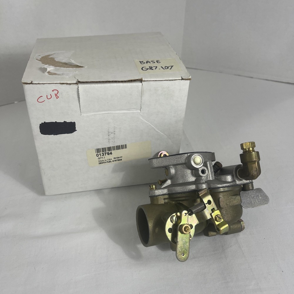 Zenith 13794 13794E Tractor Carburetor IH Farmall Cub 71523C93 USA