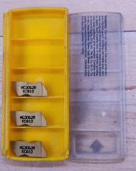 Kennametal NG3062R KC810 Top Notch Carbide Grooving Insert RH .062 QTY 3