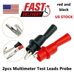 2pcs/set 1000V Digital Multimeter Test Leads Probe Kit 20A Wire Cable Set