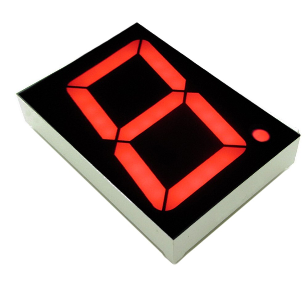 5 × Red 2.3″ Seven 7 Segment Display Common Anode LED Digital Number 1 Bit DIP