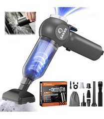 SAKER SW-102 6-in-1 Cordless Handheld Vacuum 12V Bagless 0.2L Tools