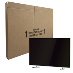 TV Moving Box 56-70 Inch TVs Double Wall Corrugated Sleeves Protective Packaging