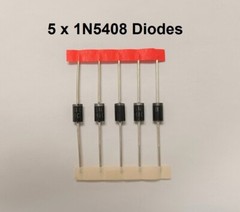 5 pcs 1N5408 Diodes,1000V 3Amp Rectifier, New, USA Free Shipping from California