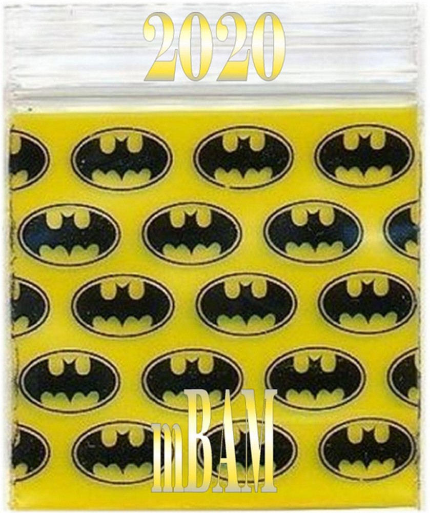 100 PACK SHERO2 2020 Apple Zip Baggies 2.0X2.0″ Mini POLYBAGS