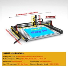BULKMAN3D OXMAN CNC Router 5 Axis DDCSV4 Offline Control Wood Engraving Machine