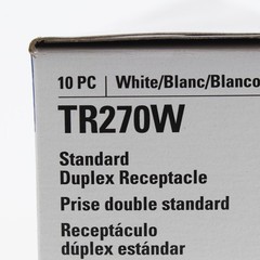 Eaton TR270W White Tamper Resistant 15A Duplex Receptacle Outlets 10-pack