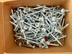 Gunnebo Fastening Uniset 62MM DH-250 8 MM Head Drive Pin 2.5″ Long Qty 100 New