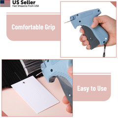 Mr. Pen – Price Tagging Gun, 1 pcs+5 Needles & 1008 Barbs, Blue & Black