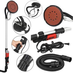 Large Power Drywall Sander 800W Commercial Electric Variable Speed Sanding Pad