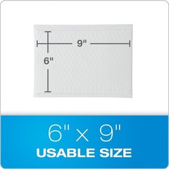 50PC plastic padded poly Bubble Mailers 6 X 9 Shipping Envelopes shipping bags