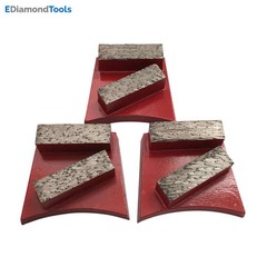 Concrete Grinding Discs for Fast Change Grinders #60/80 Grit Medium Bond 3 pcs