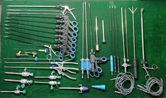 36pc Laparoscopic Complete Surgery set 5mmx330mm Reusable Surgical Instruments