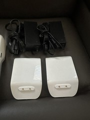 Clover Flex 2 White POS – Lot of 2 – Factory Reset – Protective Grip Case