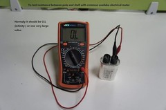 0.95 MFD uF Microwave Capacitor GE WB27X10968 and Other Models