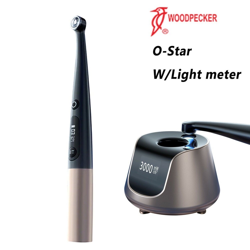 Woodpecker O-Star Curing Light W/ Light Meter 3000MW Wide Spectrum 7 Modes