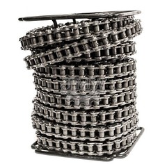 #60 Roller Chain 100 Feet with 10 Connecting Links