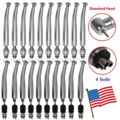 1-10*NSK/KAV Style Dental High Speed Turbine Handpiece Swivel Coupler 4 Holes