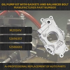 M295HV High Volume Melling Oil Pump Kit Compatible with 4.8L 5.3L 6.0L Silverado
