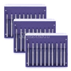 Dental Tungsten Steel Carbide Burs FG 558 for High Speed Handpiece 10pcs/box
