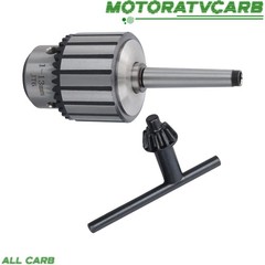 ALL-CARB 1/2″ Keyed Drill Chuck with MT1-JT6 Arbor Taper for Lathes & Drills