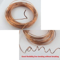 Durable 13/64″ OD Copper Refrigeration Tubing, 6.5 Ft Length for Reliability