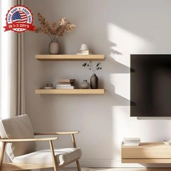 6pcs Wall Shelf Brackets Heavy Duty Floating Shelf Bracket Hidden,Invisible Blac