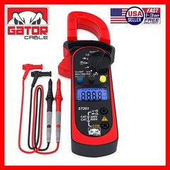 Digital Multimeter Amp Clamp AC DC Voltmeter Ammeter Ohmmeter Volt Tester Meter