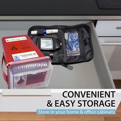 Lightweight 1 Quart Sharps Container with Secure Closure – For Home & Business