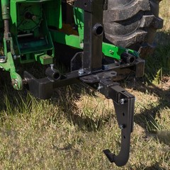 Racewill Hitch Lawn Mounted Ripper Garden Plow for ATV/UTV Tractor W/2″ Receiver