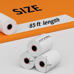 100 Roll 2 1/4″ x 85′ Thermal Paper Cash Register Credit Card POS Receipt Paper