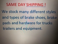 E2146A, E-2146A, 15IN Wedge Brake Minor repair Kit, IN STOCK SHIPS SAME WEEK DAY