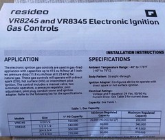 Resideo Dual Direct Ignition/Intermittent Pilot – VR8345Q4563
