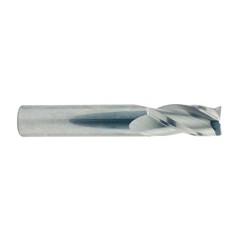 RUSHMORE USA 102612 6.00mm Size, 19.00mm LOC, 3 Flute, Bright Solid Carbide Fini