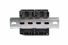 30A 6 Pole NO 1NO/1NC 110/120VAC Contactor w/ 35×150 mm DIN Rail and 2#10 Screws