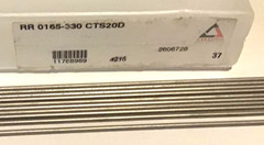 10 New Ceratizit RR .0165mm x 330mm Carbide Rod, CTS20D #11788989 EDM