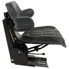 Black Tractor Suspension Seat For Massey Ferguson 180 185 235 240 245 250 254