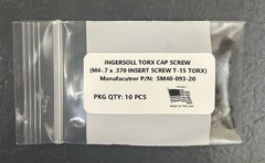 50 Pieces Ingersoll SM40-093- Insert Screws MS-1986, SR14-544S, SE02-82 (A175)