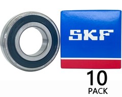 10PACK SKF 6206-2RS1 6206-2RS 30X62X16MM Double Rubber Seal Bearings 6206-2RS