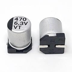 1µF–1000µF | 6.3V–50V SMD Electrolytic Capacitor Lot | 1206/1210 Sizes