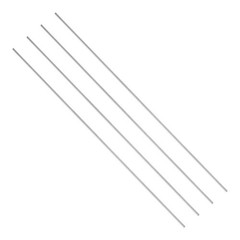 4 pcs 3.5mm Dia 305mm Length GR5 Metal Solid TC4 Titanium Round Bar[0.14 x 12IN]