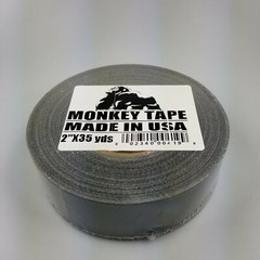 24ROLLS 2″ x 35 YDS BLACK MONKEY DUCT TAPE USA MADE HEAVY DUTY DOUBLE THICK