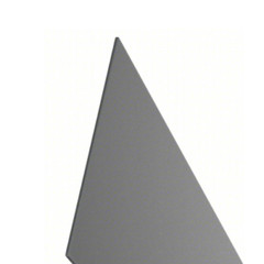 Black Plastic Sheet High Density Polyethylene 1/8″ Thick x 48″ L X 24″ W HDPE