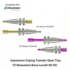 US Straumann ITI NC/RC Implant Scan Body Analog Transfer Impression Coping Tray