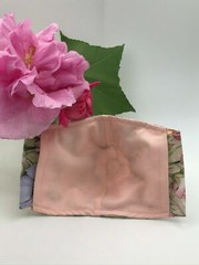 Adult Cloth Face Covering Mask 100% Cotton Washable Nose Wire Filter Pocket LP