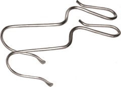 Hyde 45050 Zinc Steel Paint Flat End Pail Hook for Ladder