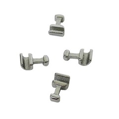 50/100/200pcs Dental Crimpable Stainless Orthodontic for Arch Wire Hook T Shaped