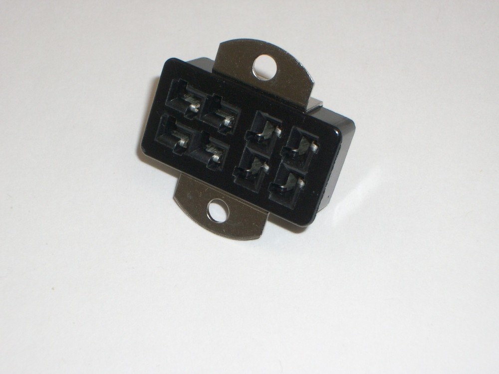 CINCH JONES BEAU MOLEX S-308-AB 38330-0508 POWER SOCKET PANEL MOUNT 8 PIN