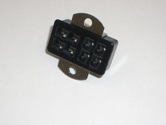 CINCH JONES BEAU MOLEX S-308-AB 38330-0508 POWER SOCKET PANEL MOUNT 8 PIN